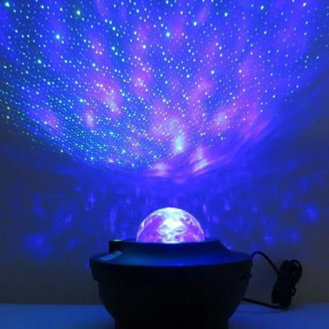Star Galaxy Projector With Speaker (Remote Control)