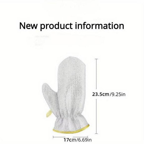 Steel Wire Dish Cleaning Gloves (Pair)