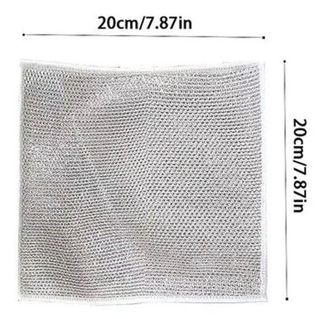Steel Wire Dishwashing Cloth (Pack of 20)