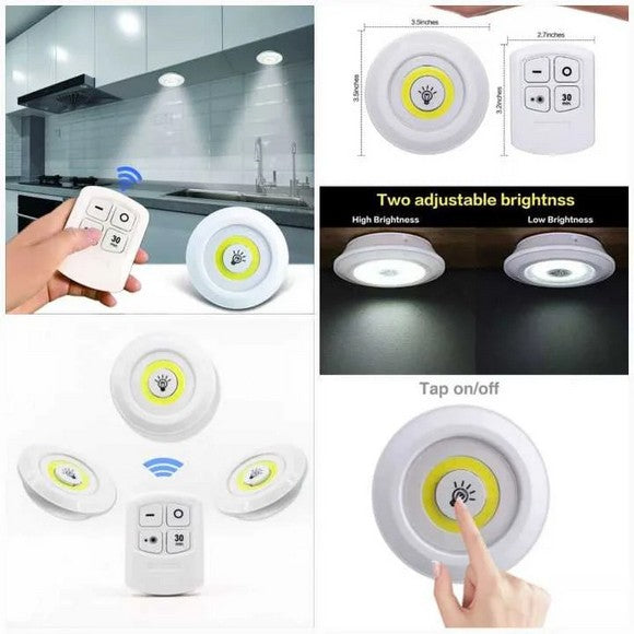 Tap LED Light With Remote Control