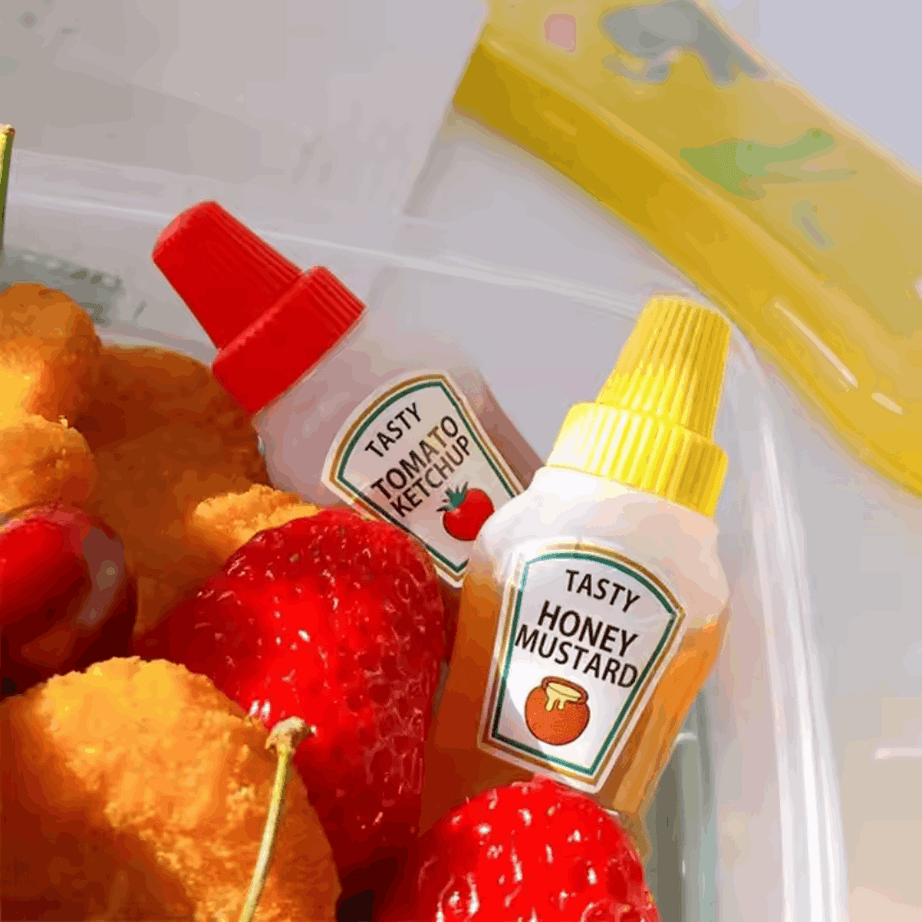 Mini Sauce Bottle (Pack of 6)