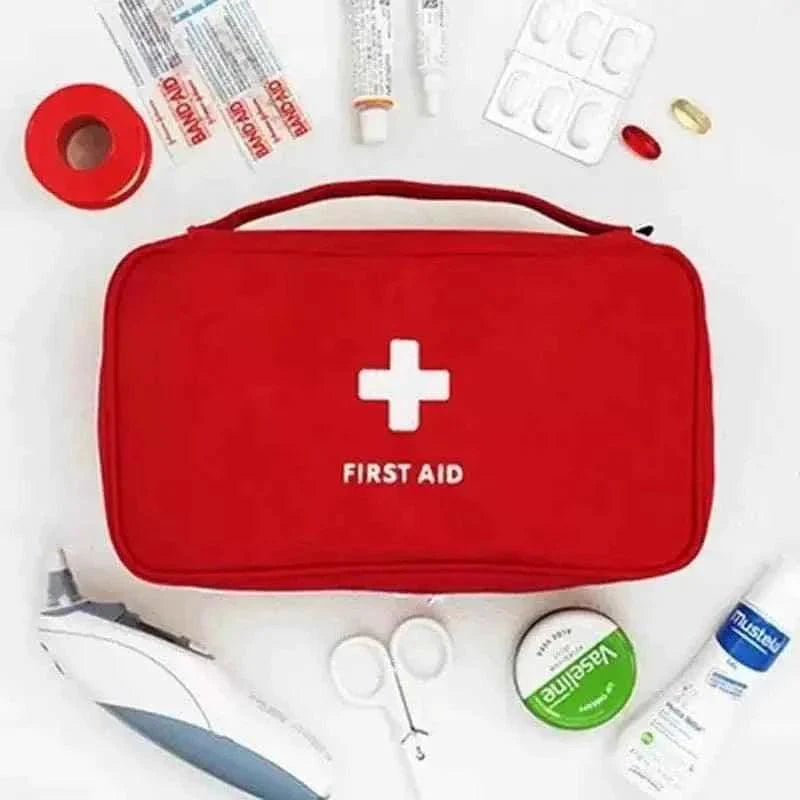 Portable First Aid Bag for Emergency Medicine Storage
