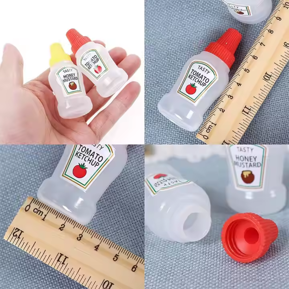 Mini Sauce Bottle (Pack of 6)
