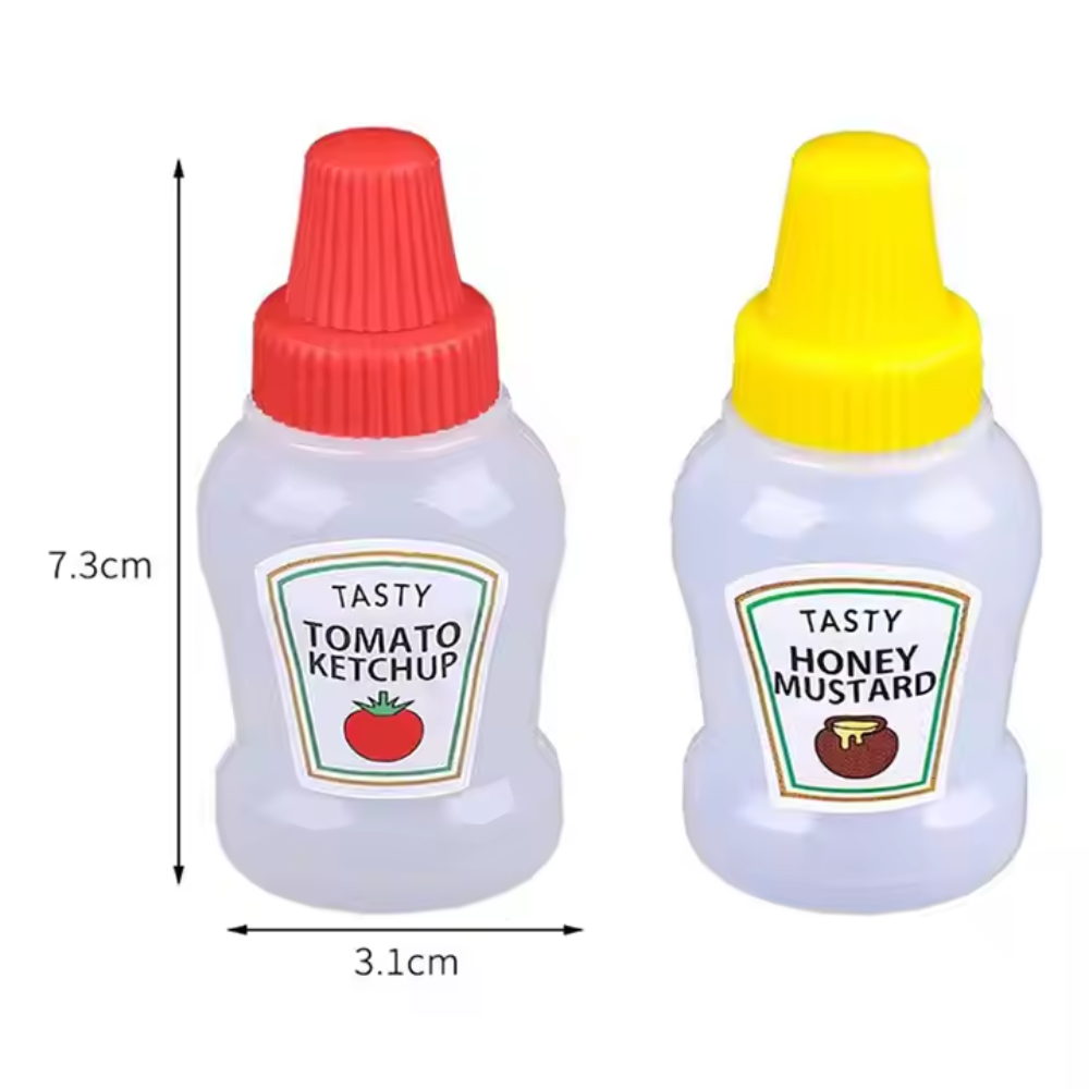 Mini Sauce Bottle (Pack of 6)