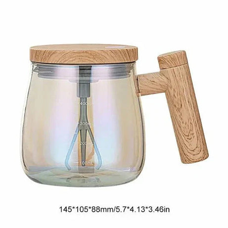 400ml Electric Mixing Cup, Automatic Portable Glass Cup Blender