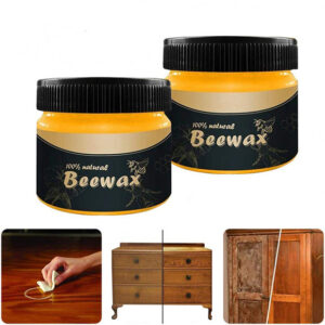 Wood Seasoning Beewax - Traditional Beewax Polish for Wood & Furniture, All-Purpose Beewax for Wood Cleaner and Polish Wipes - Non Toxic for Furniture to Beautify & Protect Price in Pakistan