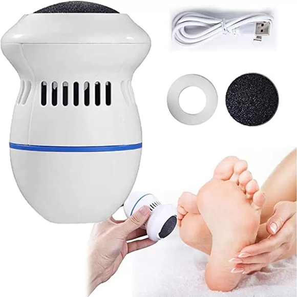 Electric Foot Grinder, Electric Foot Files Grinder Hard Cracked Skin Trimmer Dead Skin Ankle Pedicure, Hard Skin USB Rechargeable Electric Callus Foot