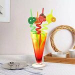Pack Of 4 Acrylic Fruit Straws Washable & Reusable Price in Pakistan