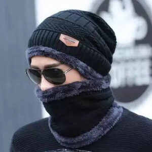 Winter Cap With Neck Warmer Beanie Full Set Price in Pakistan