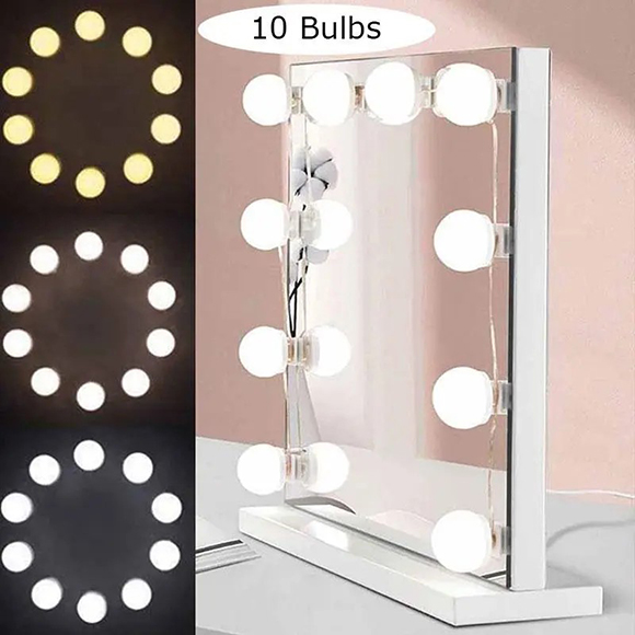 10 LED Vanity Lights Makeup Vanity Mirror Light Price in Pakistan