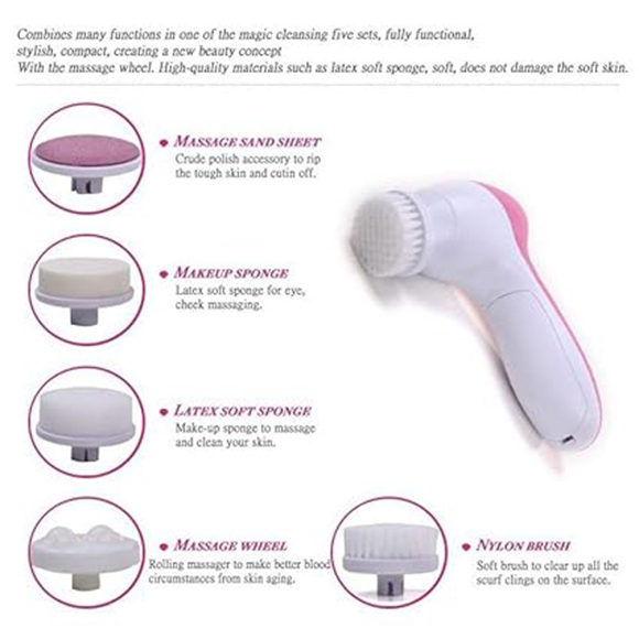 5 In 1 Face Massager Facial Cleanser Skin Care Treatment Price in Pakistan